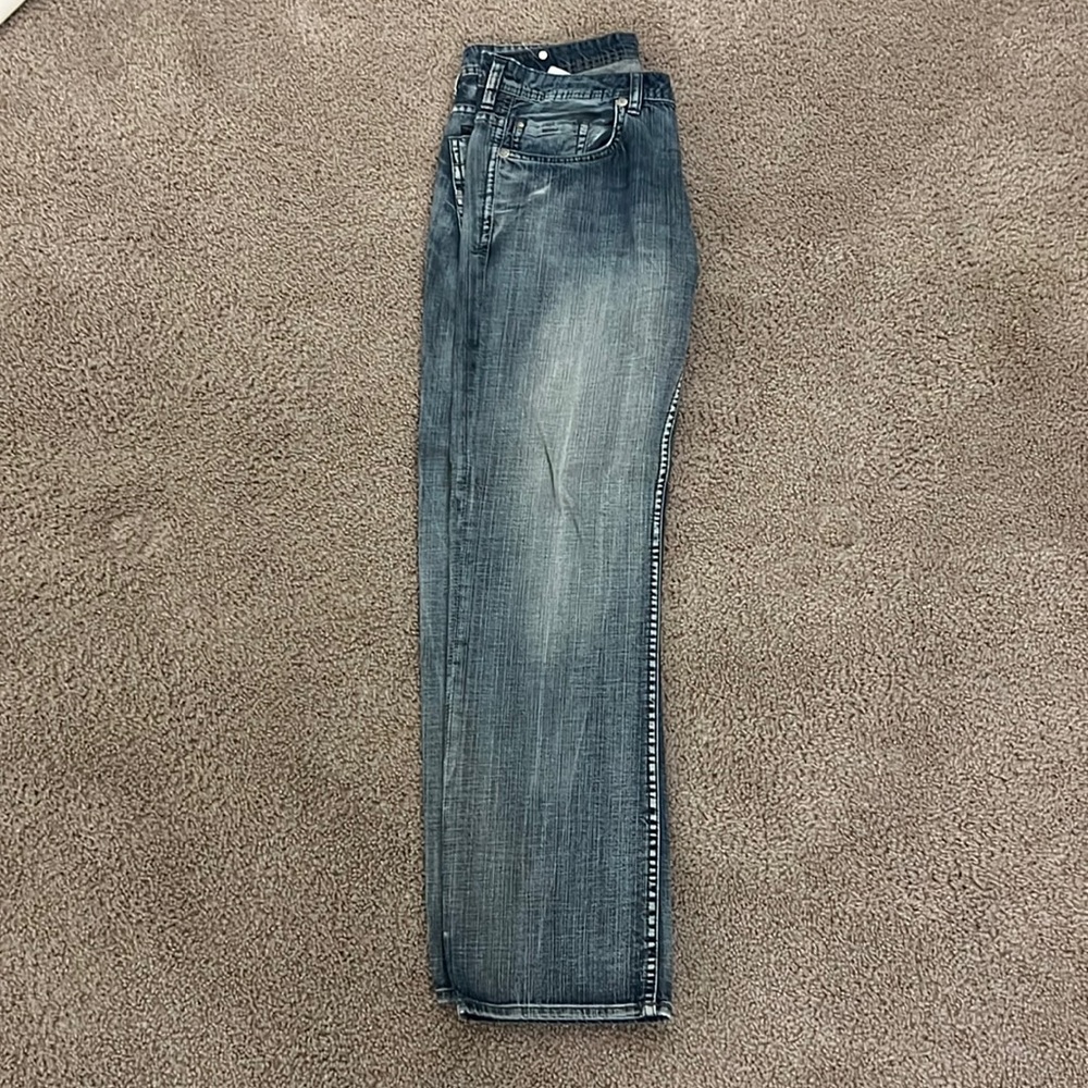 Men’s Buffalo sand blasted jeans